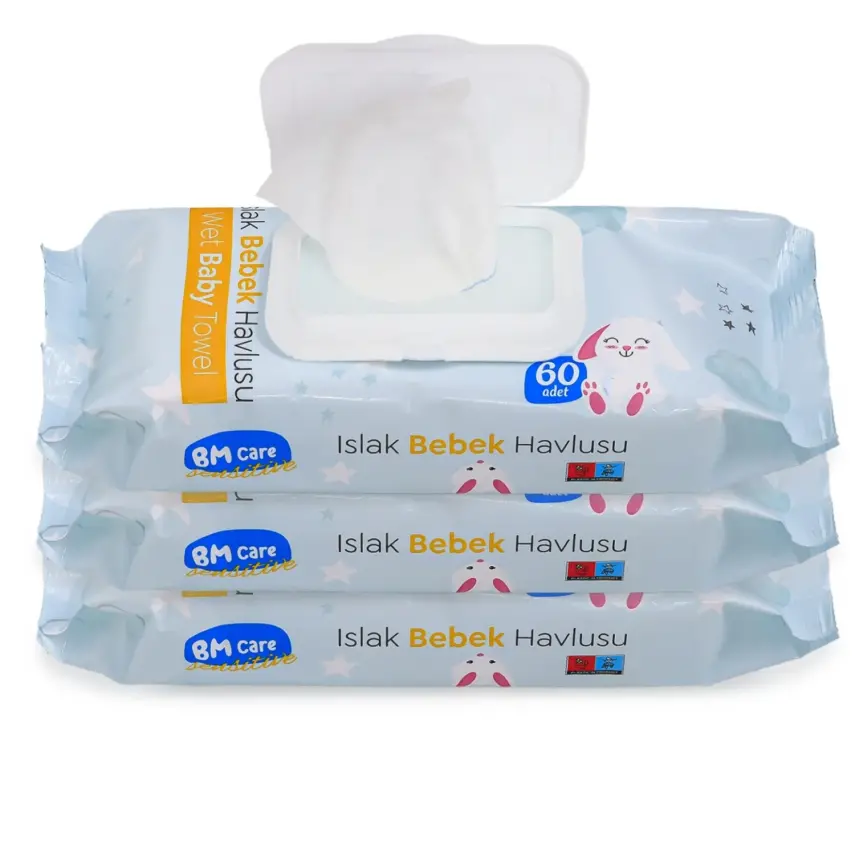 BM Care Sensitive Islak Havlu 3x60lı - 16