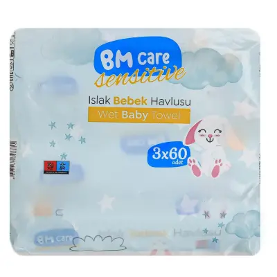 BM Care Sensitive Islak Havlu 3x60lı - 17