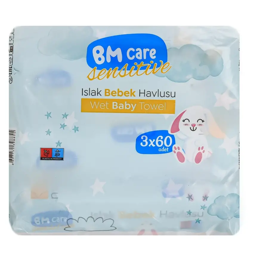 BM Care Sensitive Islak Havlu 3x60lı - 17