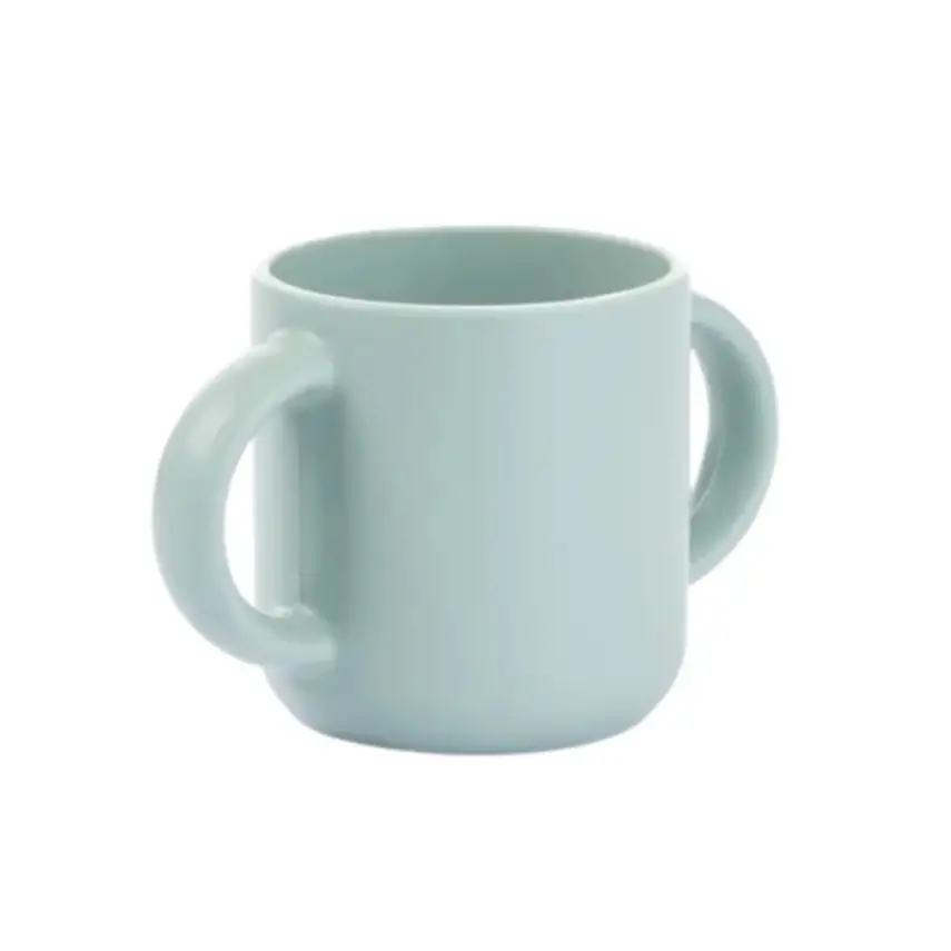 Bm Care Silikon Kulplu Mini Bardak 4+ ay-yeşil - 5