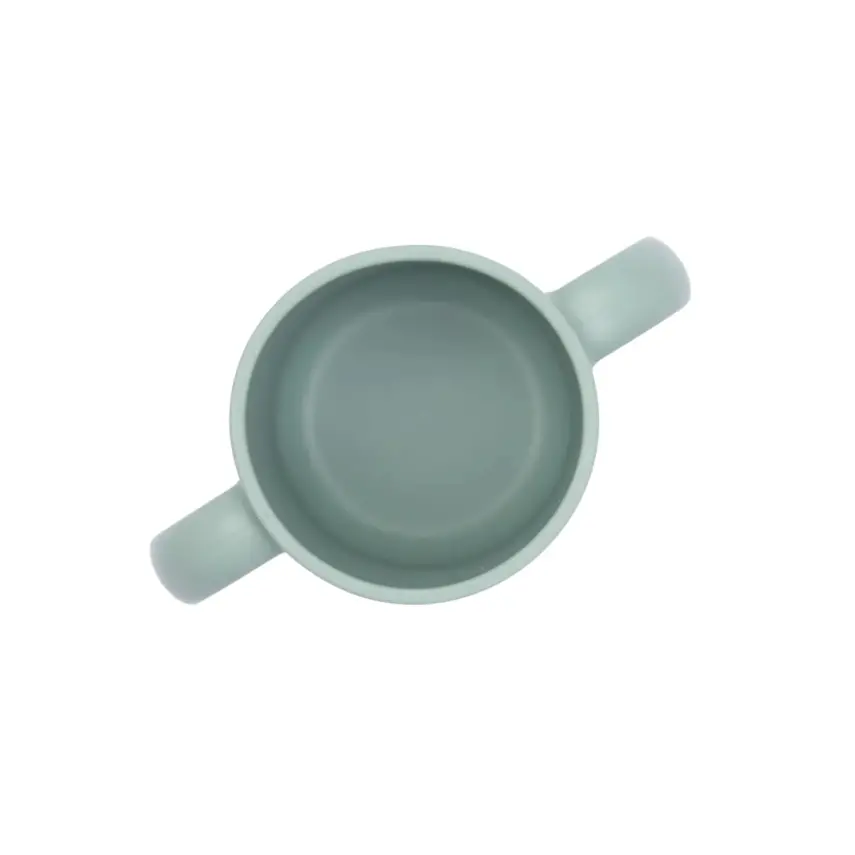 Bm Care Silikon Kulplu Mini Bardak 4+ ay-yeşil - 6