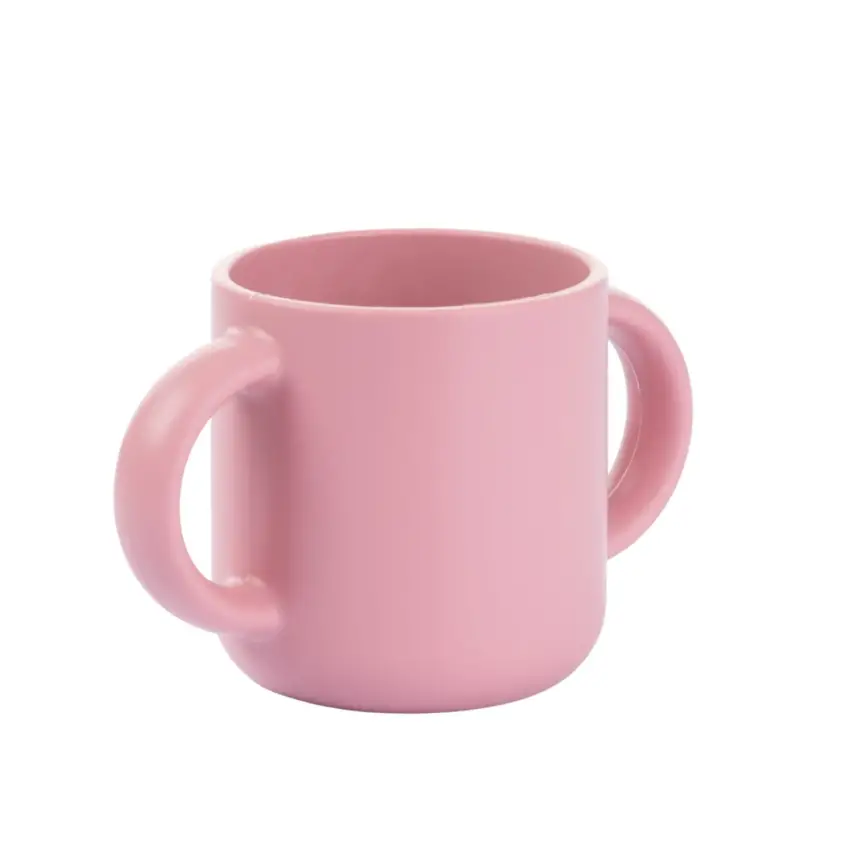 Bm Care Silikon Kulplu Mini Bardak 4+ay-pembe - 4