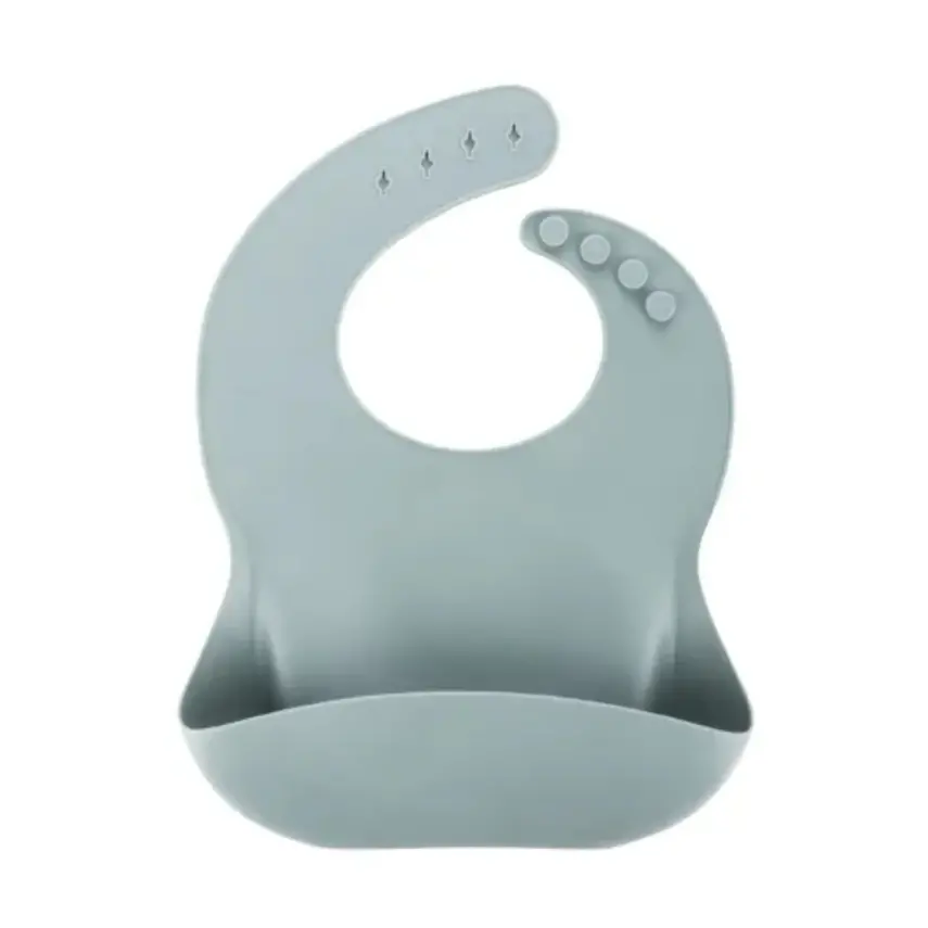 BM Care Silikon Mama Önlüğü Yeşil büyük boy - 1