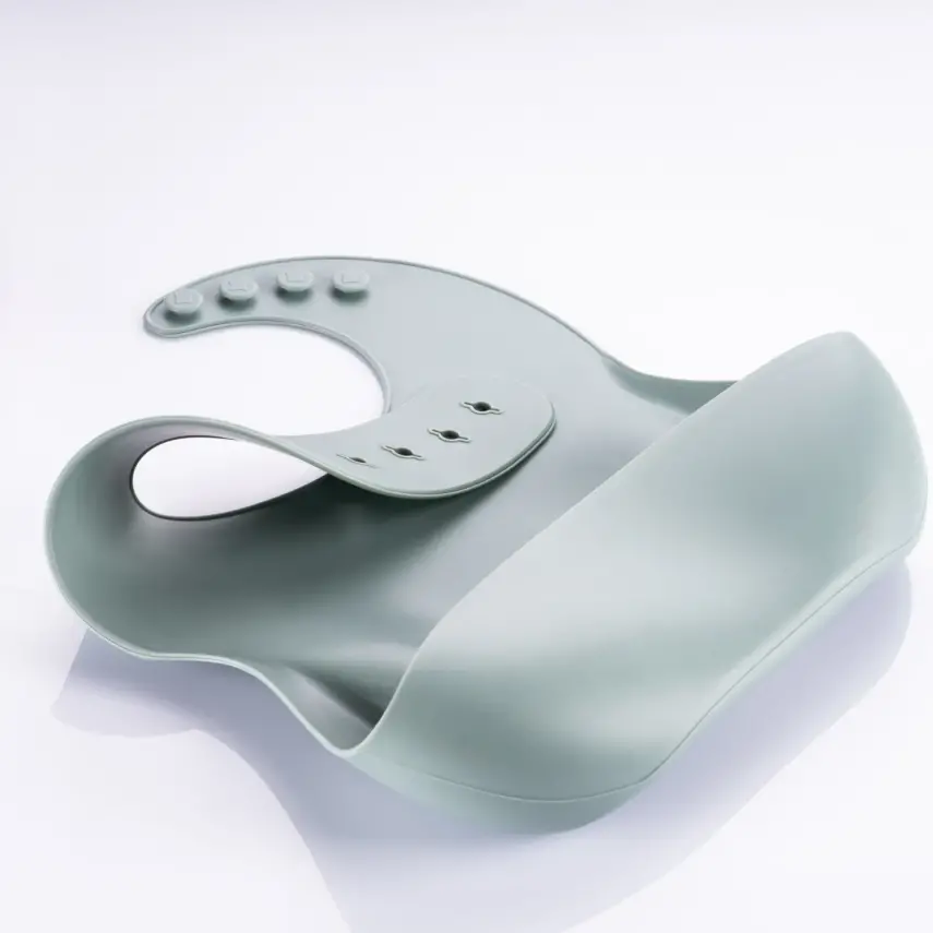 BM Care Silikon Mama Önlüğü Yeşil büyük boy - 22