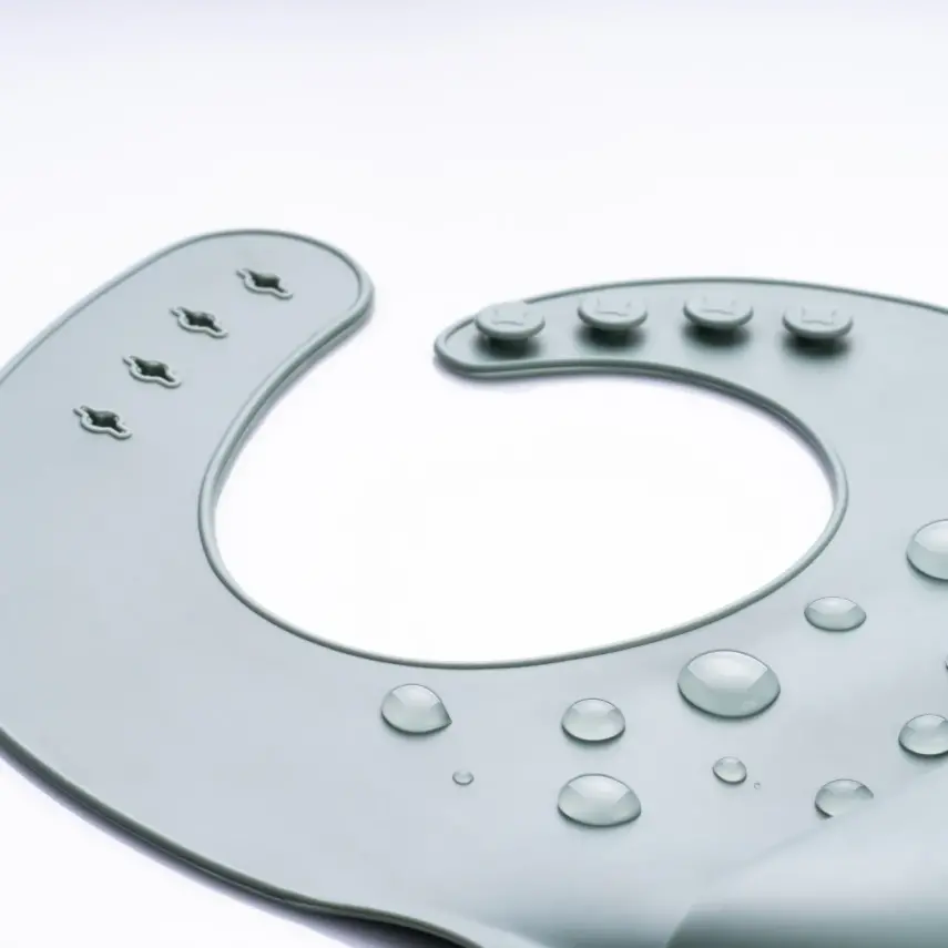 BM Care Silikon Mama Önlüğü Yeşil büyük boy - 15