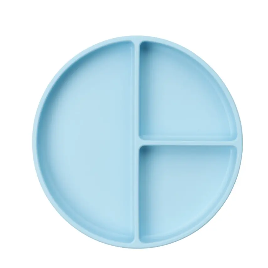 Bm Care Silikon Tabak Vakum Tabanlı Porsiyon 6+ Ay -mavi - 12
