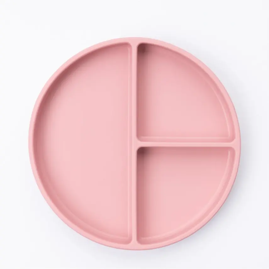 Bm Care Silikon Tabak Vakum Tabanlı Porsiyon 6+ Ay -pembe - 10