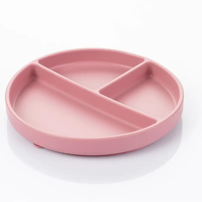 Bm Care Silikon Tabak Vakum Tabanlı Porsiyon 6+ Ay -pembe - 13