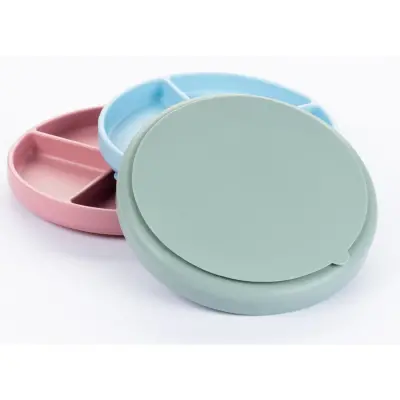 Bm Care Silikon Tabak Vakum Tabanlı Porsiyon 6+ Ay -yeşil - 16