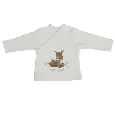 Bm Fabric Ceylan Desenli Yenidoğan 5'li Hastane Çıkışı Kız Bebek - 4