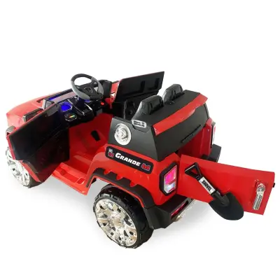 BM Toys Grande Akülü Araba Kumandalı 4*4 12 Volt Kırmızı - 5