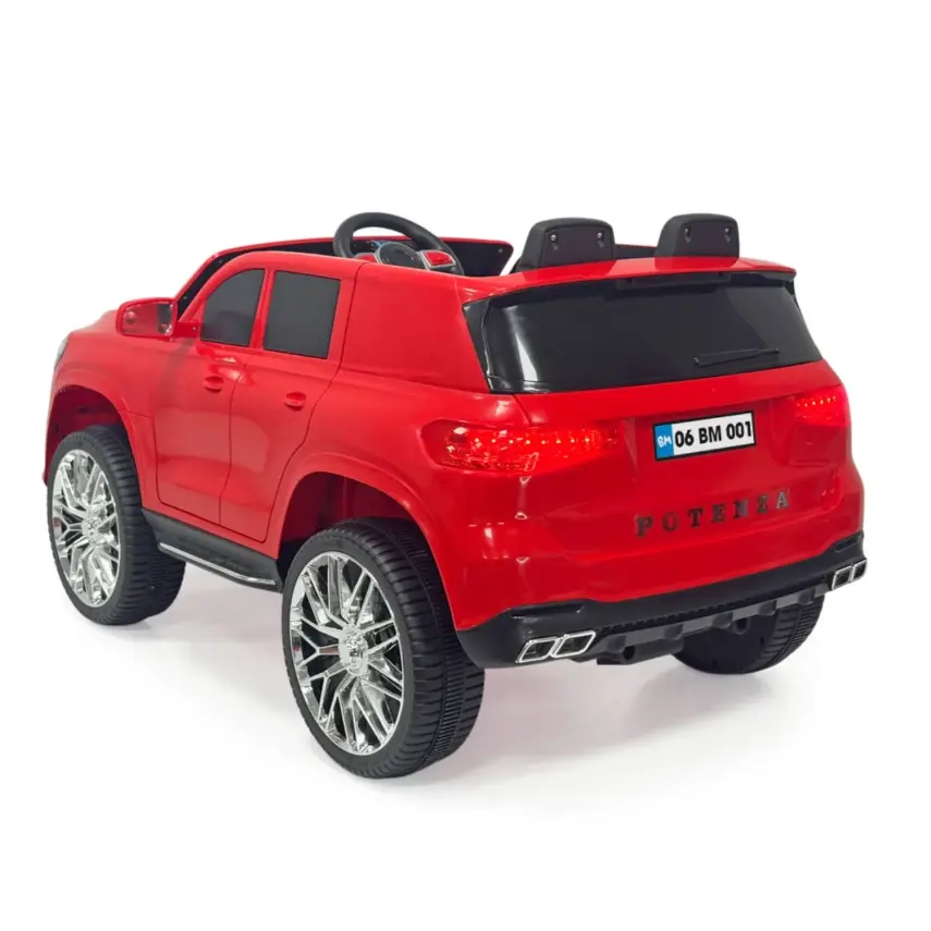 Bm Toys Potenza Kumandalı Akülü Araba 4*2 12 Volt Kırmızı - 6