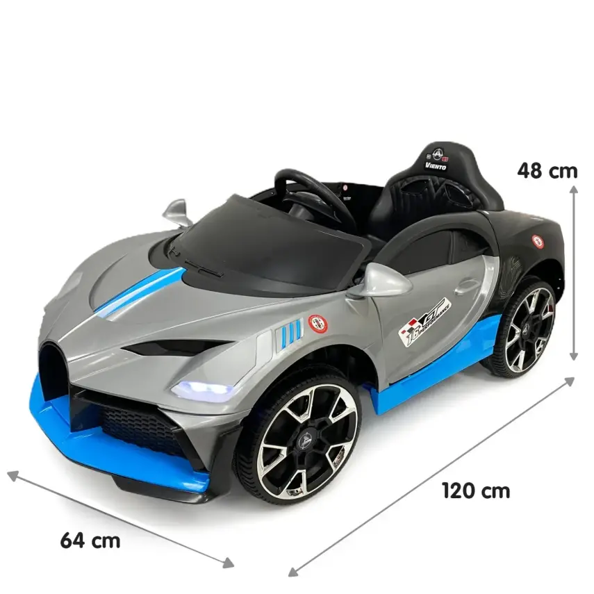 BM Toys Viento GT Akülü Araba Kumandalı 4*2 12 Volt Gri - 8