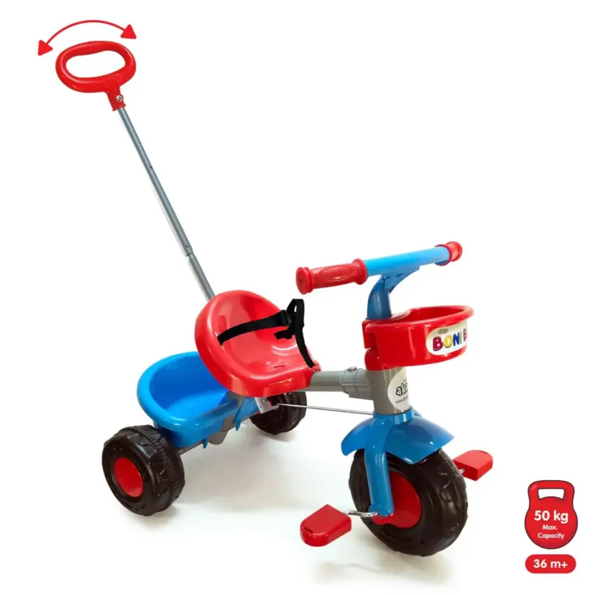 Boni Bike Ebeveyn Kontrollü Bisiklet Kırmızı - 1