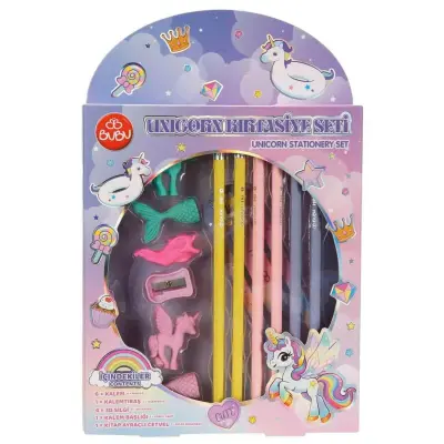 Bu-Bu Kırtasiye Seti Unicorn