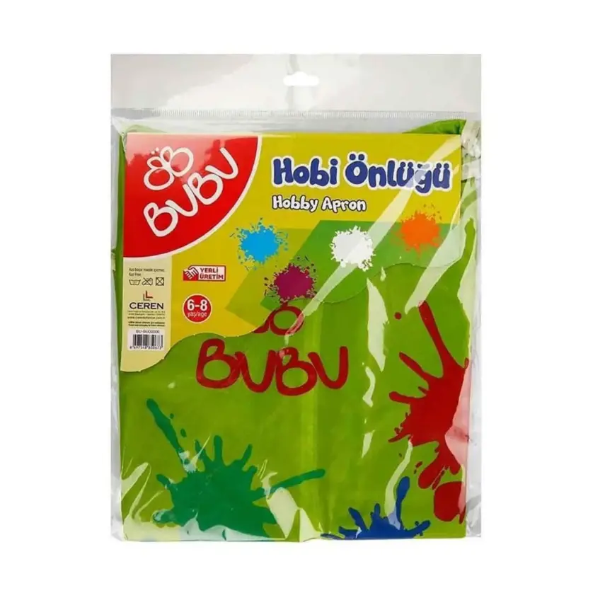 Bu-Bu Önlük 4-6 Yaş  Su Geçirmez - 4