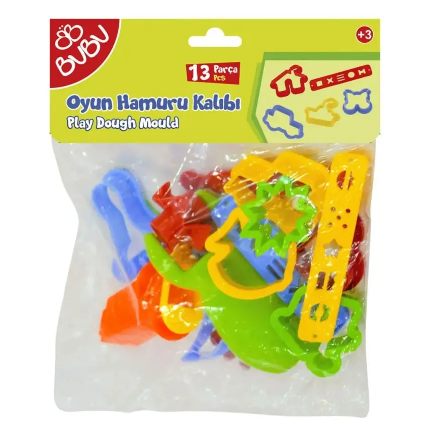 Bu-Bu Oyun Hamuru Kalıbı 13 Parça - 1