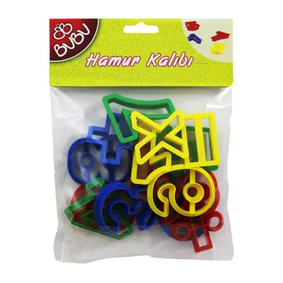 Bu-Bu Oyun Hamuru Kalıbı Rakam 15 Parça