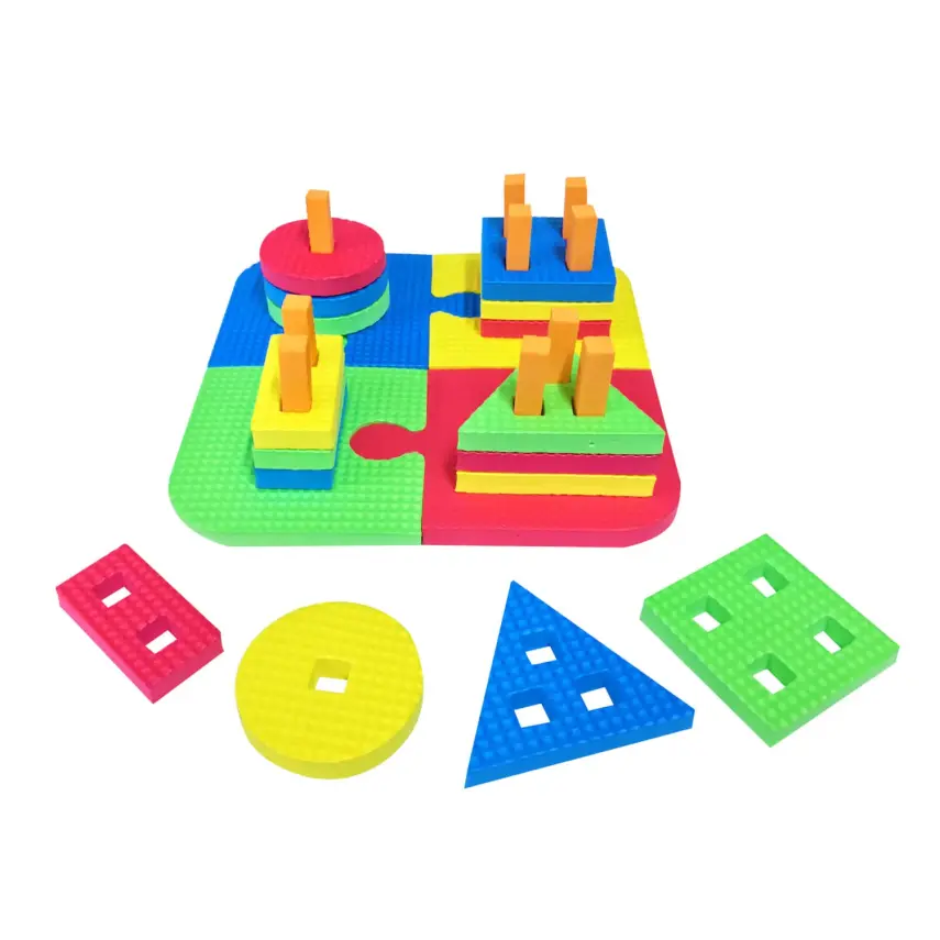 Bultak Puzzle Geometrik Şekiller - 1