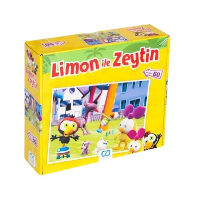 Ca Games Limon Ve Zeytin Puzzle 60 Parça