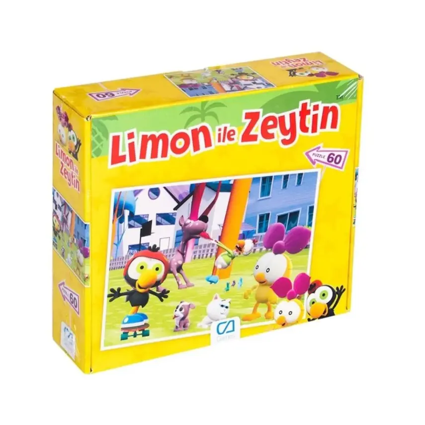 Ca Games Limon Ve Zeytin Puzzle 60 Parça - 1