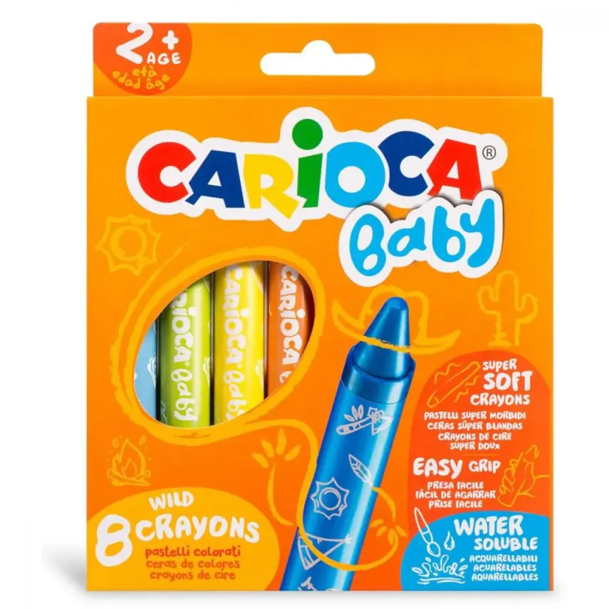 Carioca Baby Pastel Boya 8li - 1