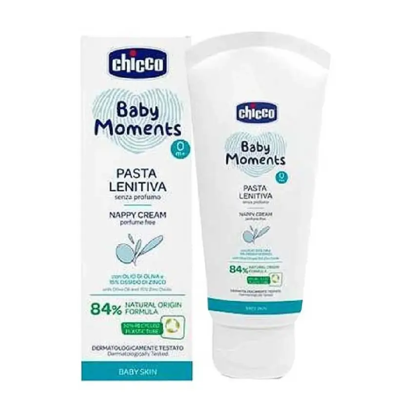 Chicco Baby Moments Doğal Bebek Pişik Kremi 100 ml - 1