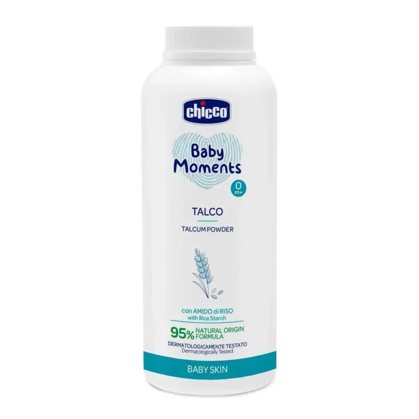 Chicco Baby Moments Doğal Talk Bebek Pudrası 150 gr - 1