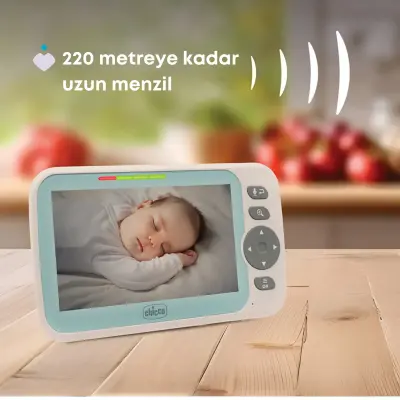 Chicco Baby Monitor Evolution Gece Görüşlü Çift Yönlü Bebek Kamerası 5 İnç - 8