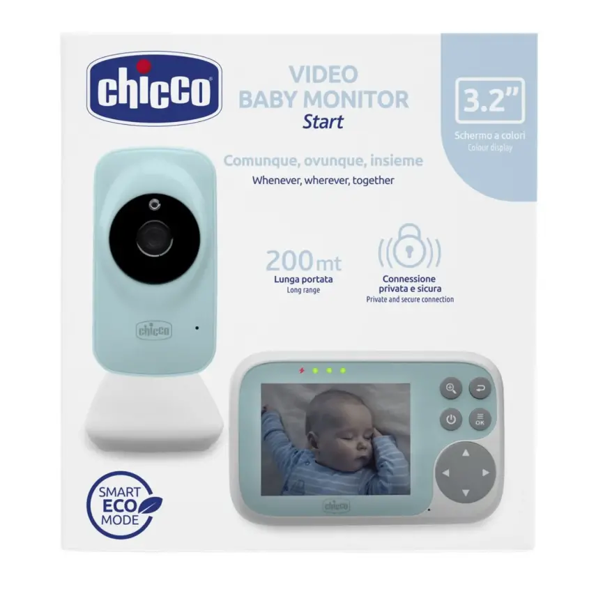 Chicco Baby Monitor Start Gece Görüşlü Ses Aktivasyonlu Bebek Kamerası 3,2 İnç - 8