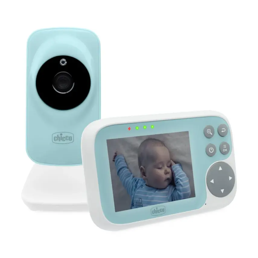 Chicco Baby Monitor Start Gece Görüşlü Ses Aktivasyonlu Bebek Kamerası 3,2 İnç - 1