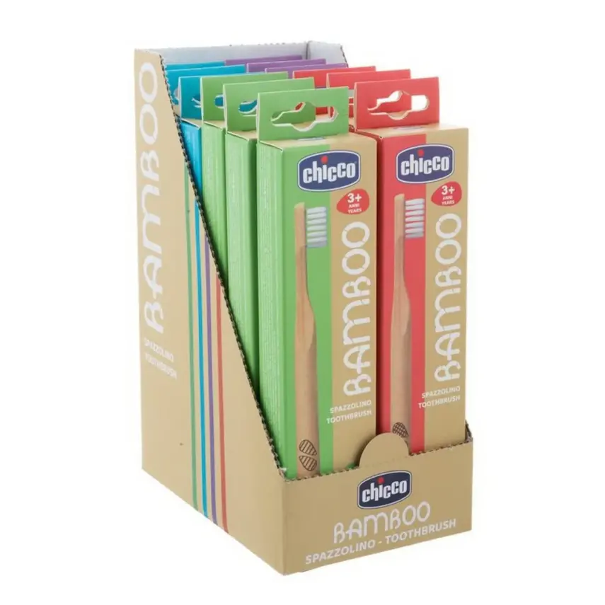 Chicco Bambu Çocuk Diş Fırçası 36+ Ay - 3