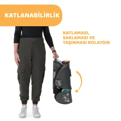 Chicco Fold Go Katlanabilir I-Size Çocuk Bebek Oto Koltuğu 15-36 Kg Black - 10