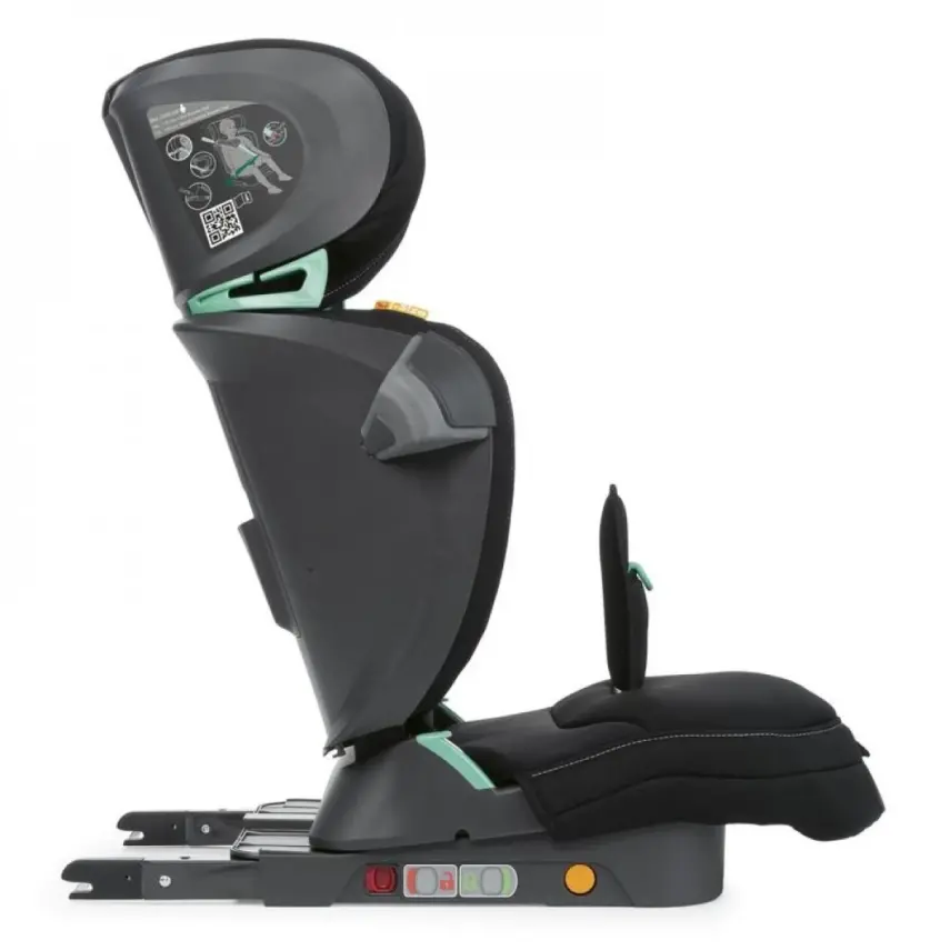 Chicco Fold Go Katlanabilir I-Size Çocuk Bebek Oto Koltuğu 15-36 Kg Black - 5