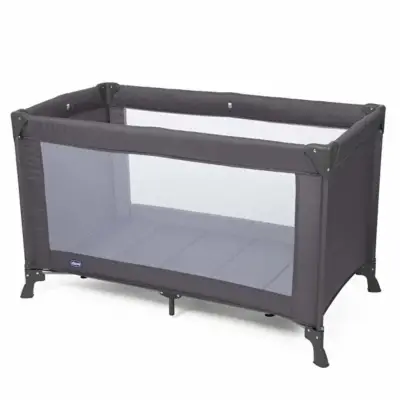 Chicco Good Night Oyun Parkı Park Yatak 60x120 cm Dark Grey