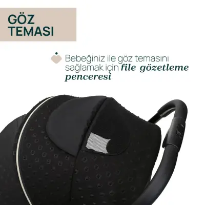 Chicco Goody Xplus Kabin Travel Sistem-Seyahat Sistem Bebek Arabası Black Re_Lux - 10