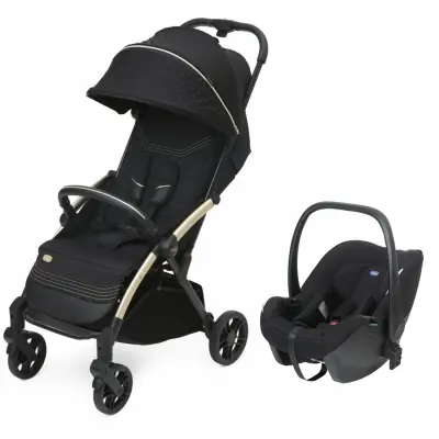 Chicco Goody Xplus Kabin Travel Sistem-Seyahat Sistem Bebek Arabası Black Re_Lux - 2
