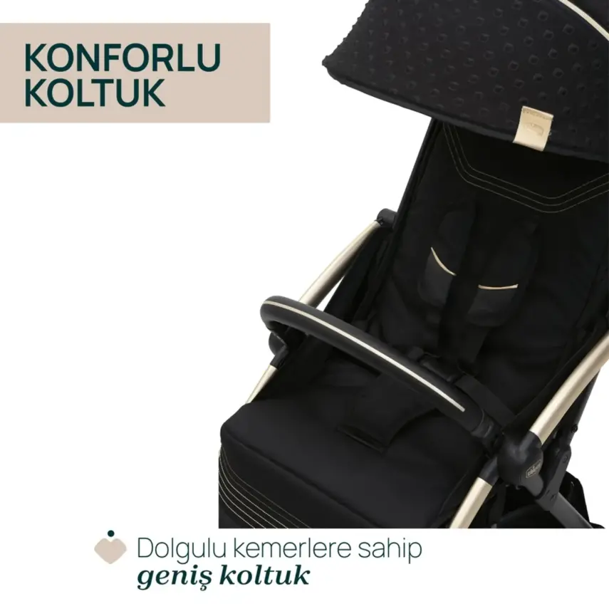 Chicco Goody Xplus Kabin Travel Sistem-Seyahat Sistem Bebek Arabası Dark Shadow - 3
