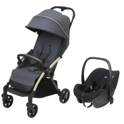 Chicco Goody Xplus Kabin Travel Sistem-Seyahat Sistem Bebek Arabası Dark Shadow - 2