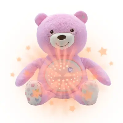 Chicco İyi Geceler Baby Bear Pink - 1