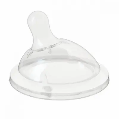 Chicco Natural Feeling Silikon Biberon Emziği 2+ Ay Orta Akış - 1
