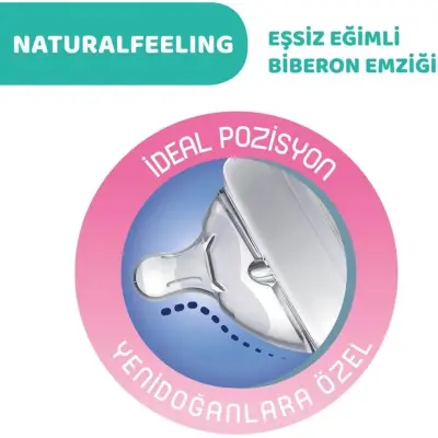 Chicco Natural Feeling Silikon Emzikli PP Biberon 150 ml 0+ Ay - 10