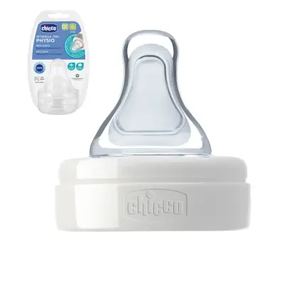 Chicco P5 Antikolik Biberon Emziği Yavaş Akış 0+ Ay 2'li - 1