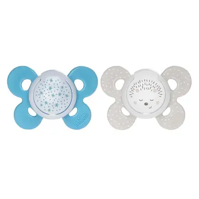 Chicco Physio Comfort Silikon Emzik 2li 16+ Ay Erkek (1)
