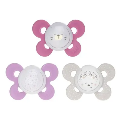 Chicco Physio Comfort Silikon Emzik 2li 16+ Ay Kız 