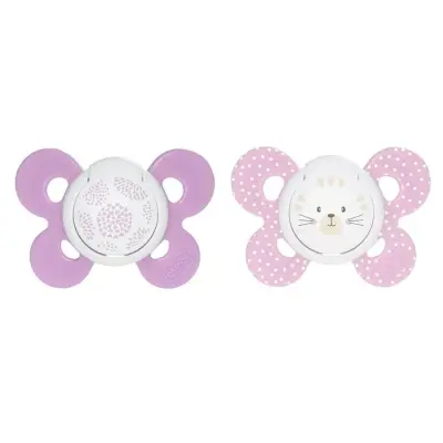 Chicco Physio Comfort Silikon Emzik 2li 6+ Ay Kız - 3