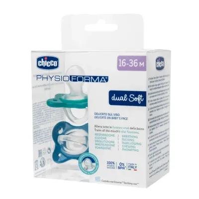 Chicco Physioforma Dual Soft Emzik Erkek 16-36 ay 2'li - 4