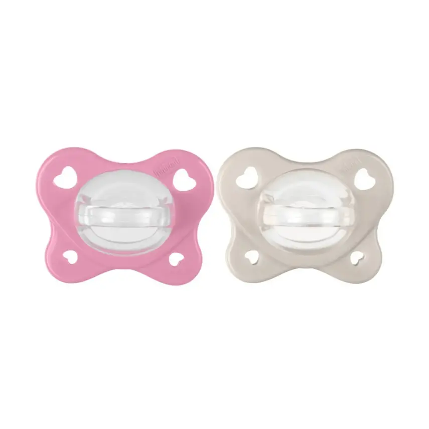 Chicco Physioforma Dual Soft Emzik Kız 6-16 Ay 2'li - 1