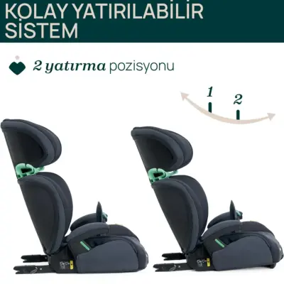 Chicco Quizy I-Size Oto Koltuğu 15-36 Kg India Ink - 3