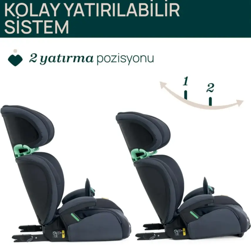 Chicco Quizy I-Size Oto Koltuğu 15-36 Kg India Ink - 3